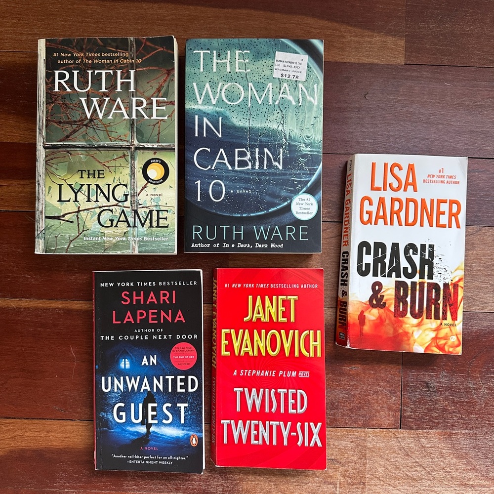 Ruth Ware book bundle